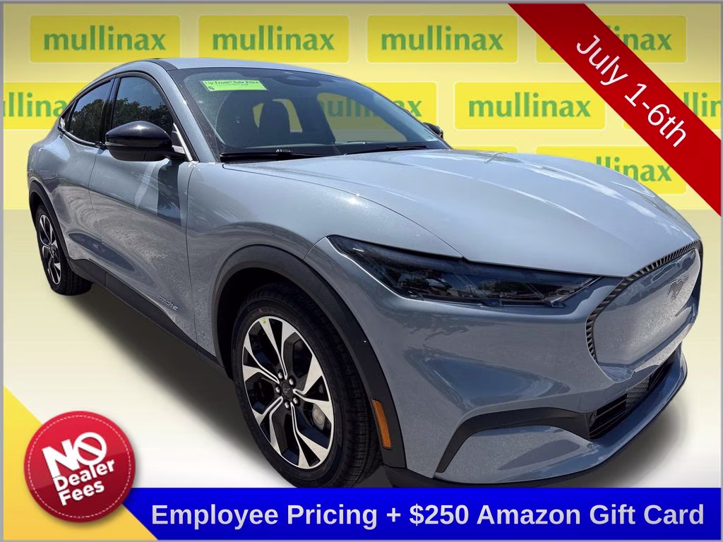 2026 Glacier Gray Metallic TriCoat Ford Mustang Mach-E Select RWD SUV