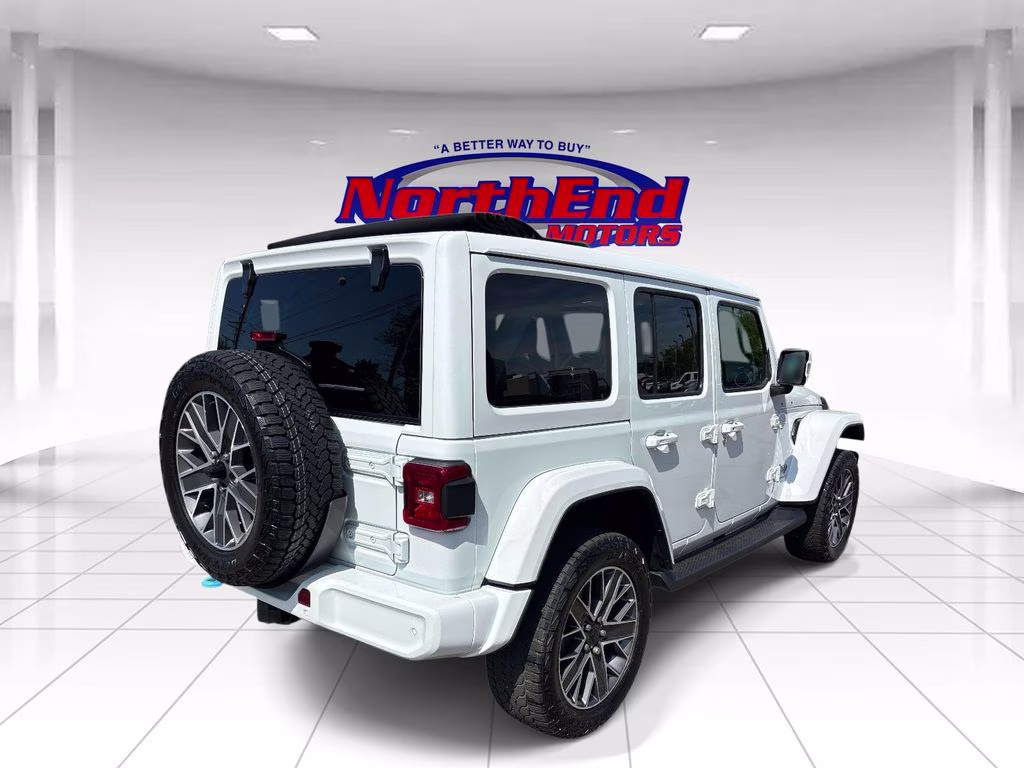 2024 Bright White Clearcoat Jeep Wrangler High Altitude 4xe 4X4 SUV
