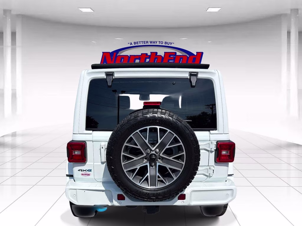 2024 Bright White Clearcoat Jeep Wrangler High Altitude 4xe 4X4 SUV