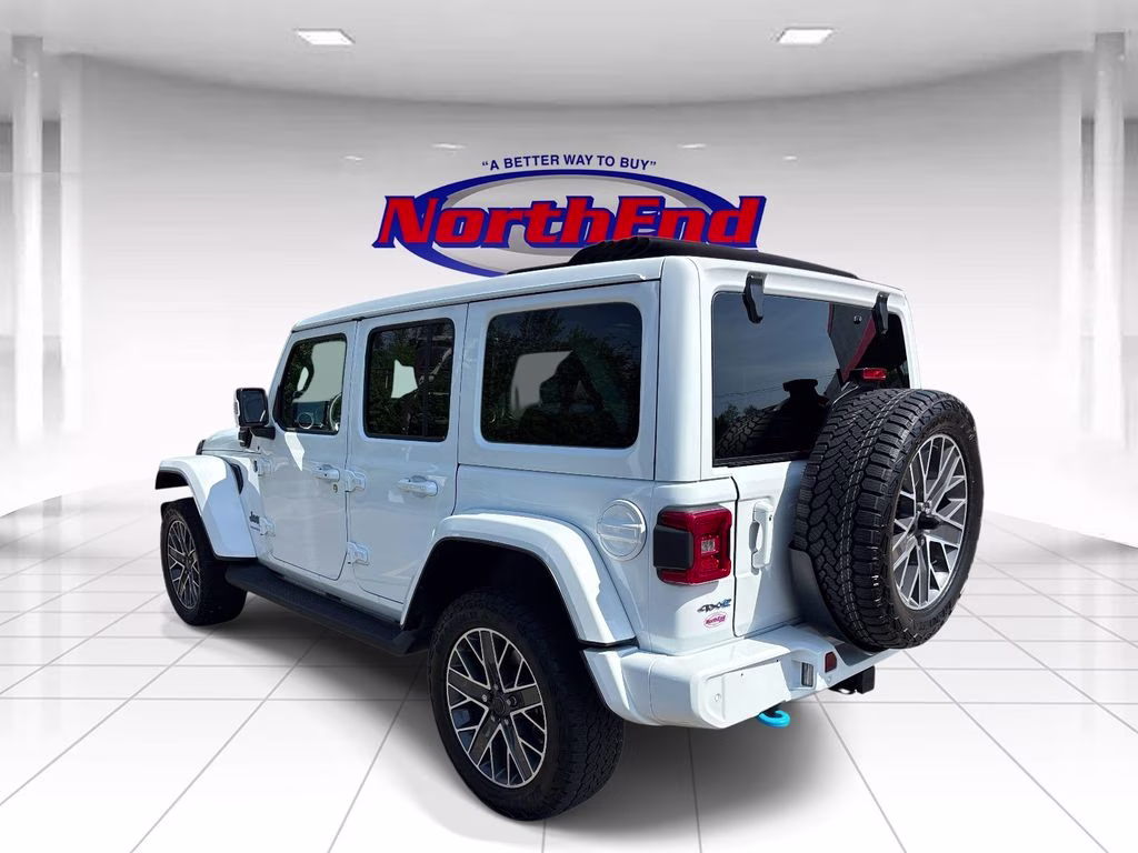 2024 Bright White Clearcoat Jeep Wrangler High Altitude 4xe 4X4 SUV