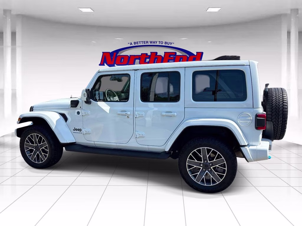 2024 Bright White Clearcoat Jeep Wrangler High Altitude 4xe 4X4 SUV