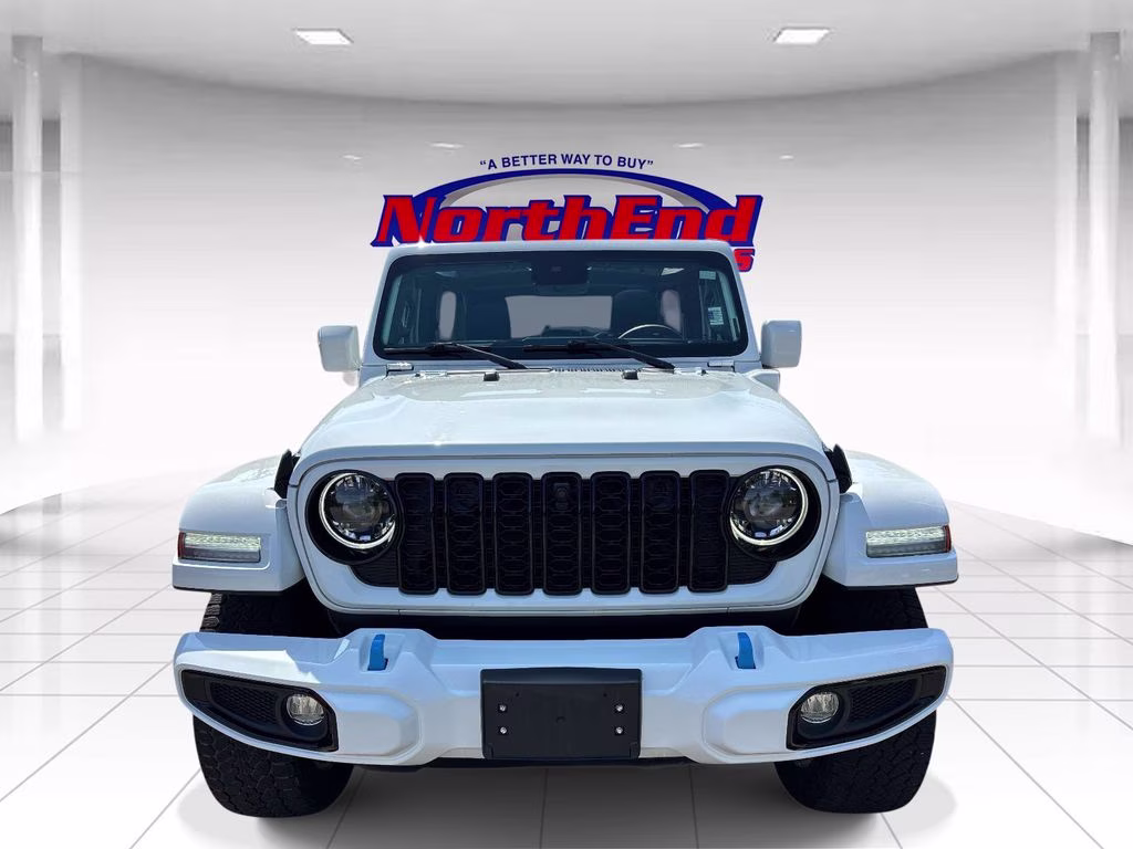 2024 Bright White Clearcoat Jeep Wrangler High Altitude 4xe 4X4 SUV