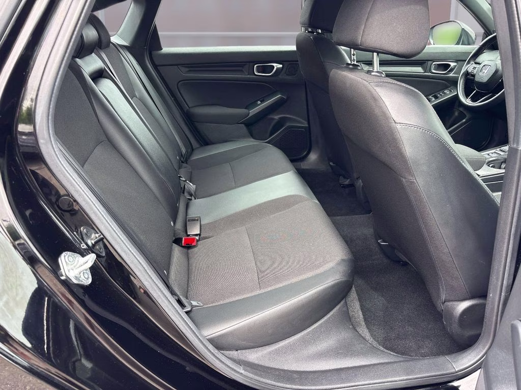 2025 Black Honda Civic Sport FWD Sedan