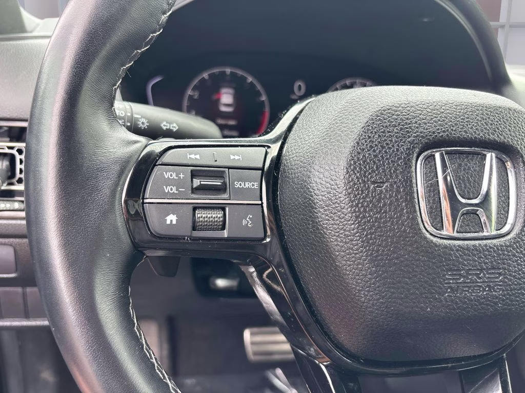 2025 Black Honda Civic Sport FWD Sedan