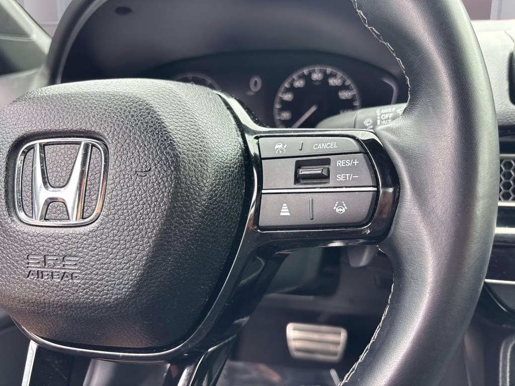 2025 Black Honda Civic Sport FWD Sedan