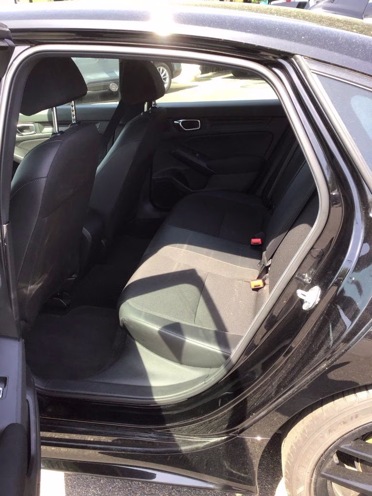 2025 Black Honda Civic Sport FWD Sedan