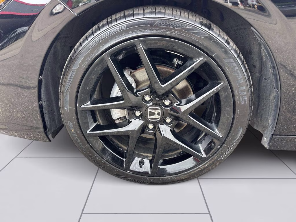 2025 Black Honda Civic Sport FWD Sedan