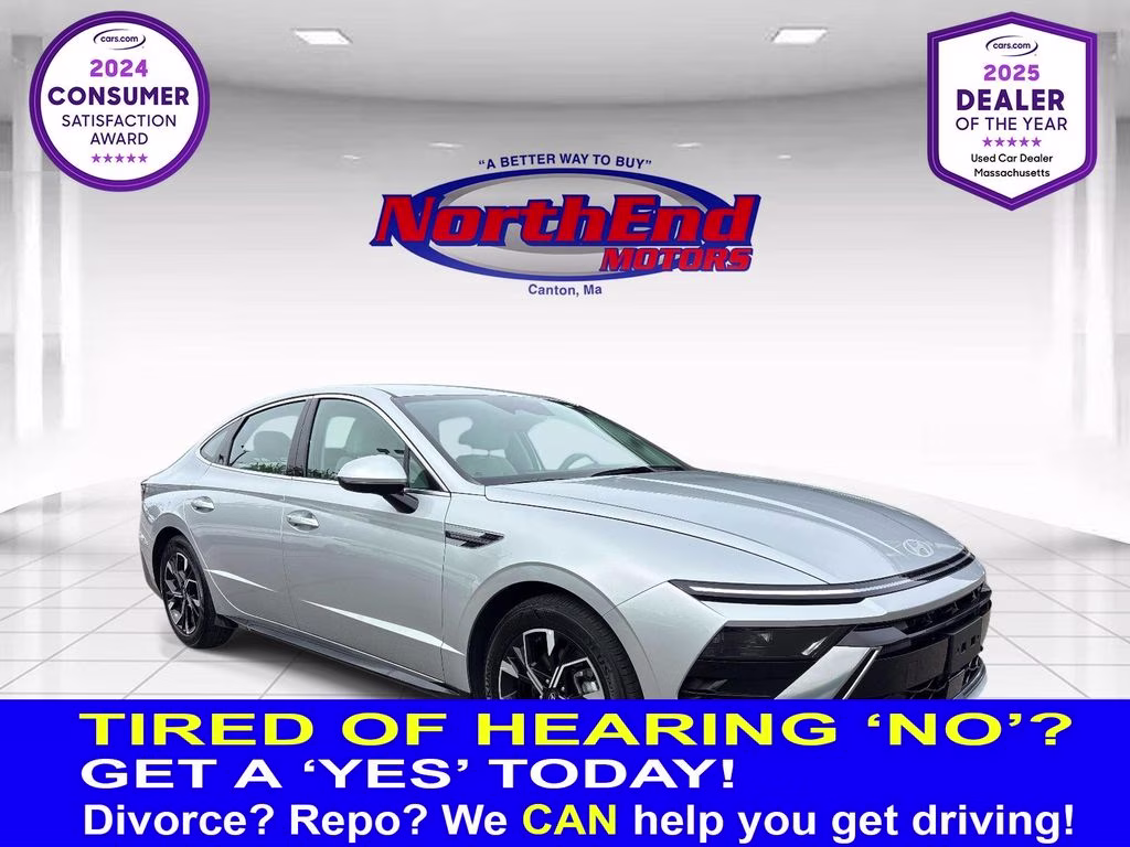 2025 Aero Silver Hyundai Sonata SEL FWD Sedan