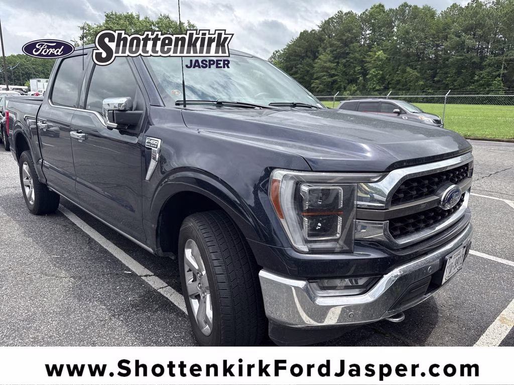 2023 Blue Metallic Ford F-150 King Ranch 4X4 Truck