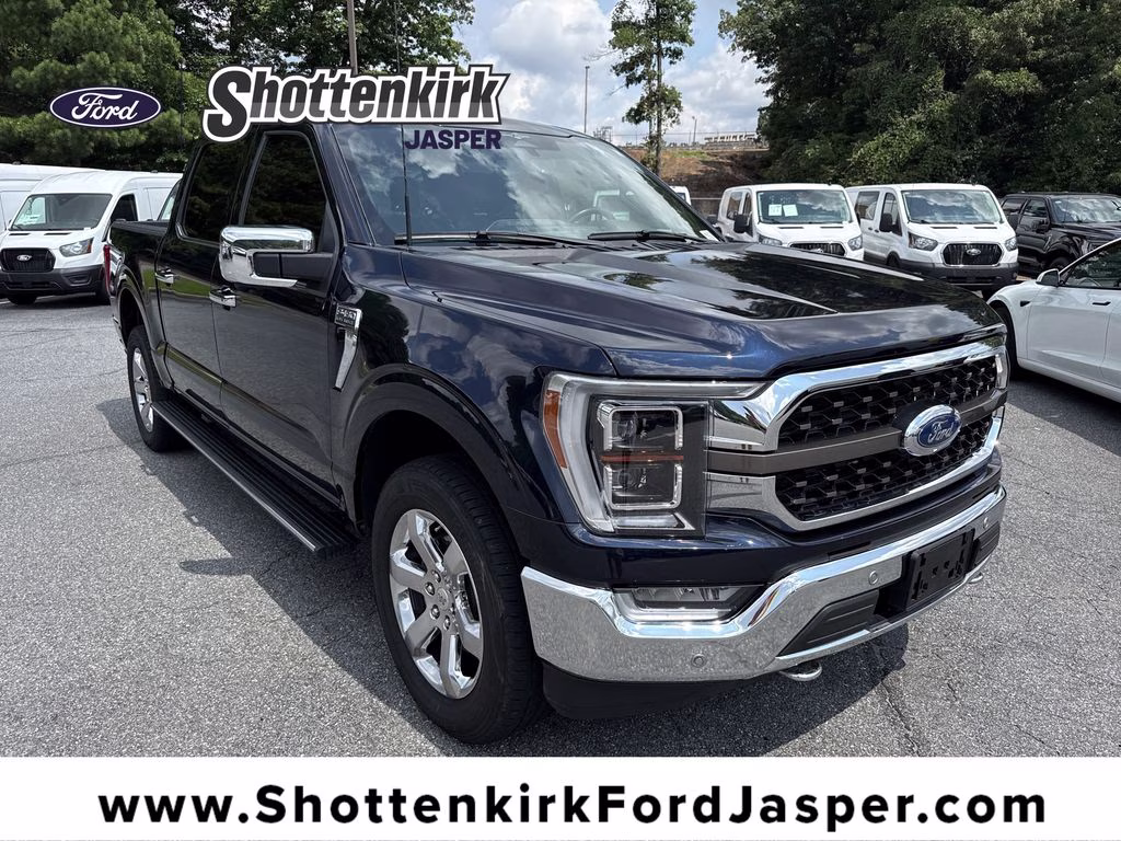 2023 Blue Metallic Ford F-150 King Ranch 4X4 Truck