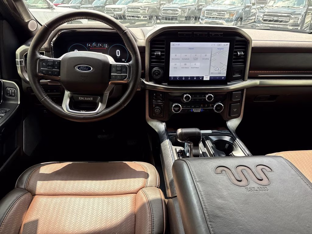 2023 Blue Metallic Ford F-150 King Ranch 4X4 Truck