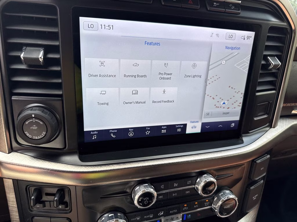 2023 Blue Metallic Ford F-150 King Ranch 4X4 Truck