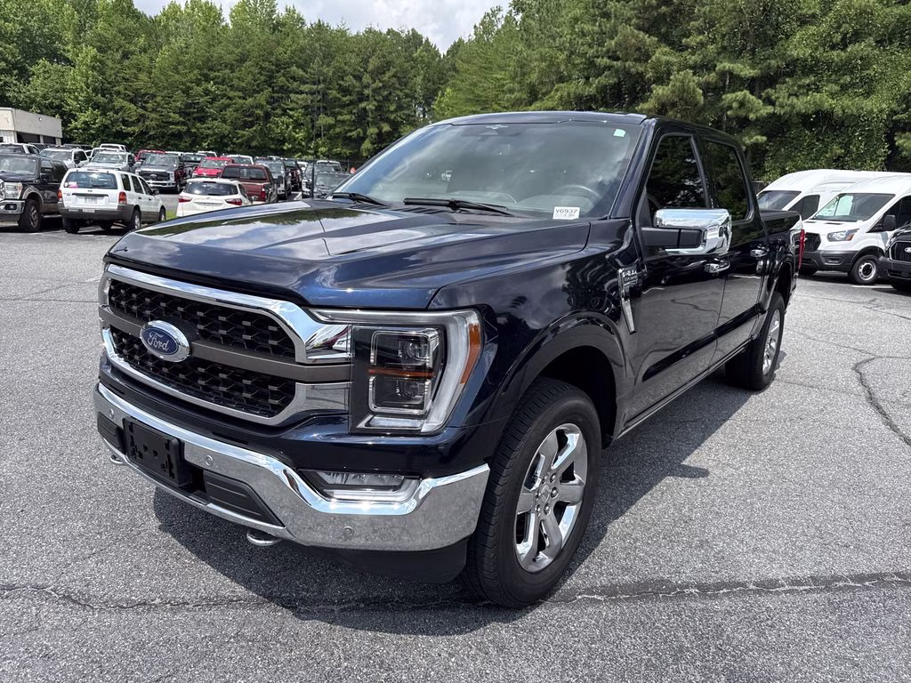 2023 Blue Metallic Ford F-150 King Ranch 4X4 Truck
