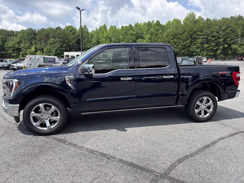 2023 Blue Metallic Ford F-150 King Ranch 4X4 Truck