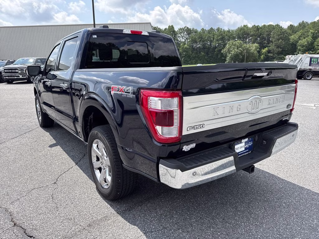 2023 Blue Metallic Ford F-150 King Ranch 4X4 Truck