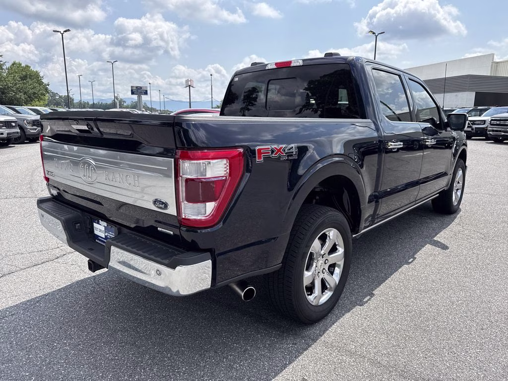 2023 Blue Metallic Ford F-150 King Ranch 4X4 Truck