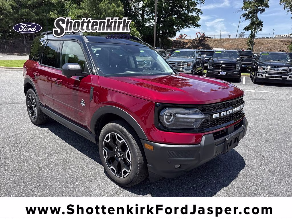 2025 Ruby Red Metallic Ford Bronco Sport Outer Banks 4X4 SUV