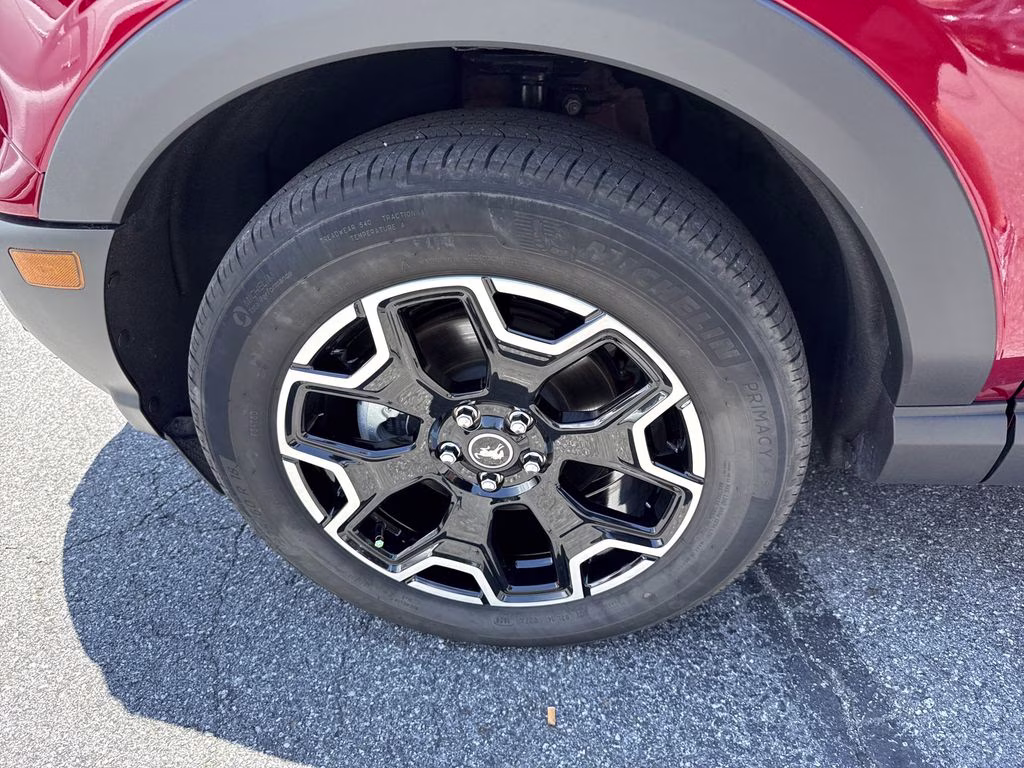 2025 Ruby Red Metallic Ford Bronco Sport Outer Banks 4X4 SUV