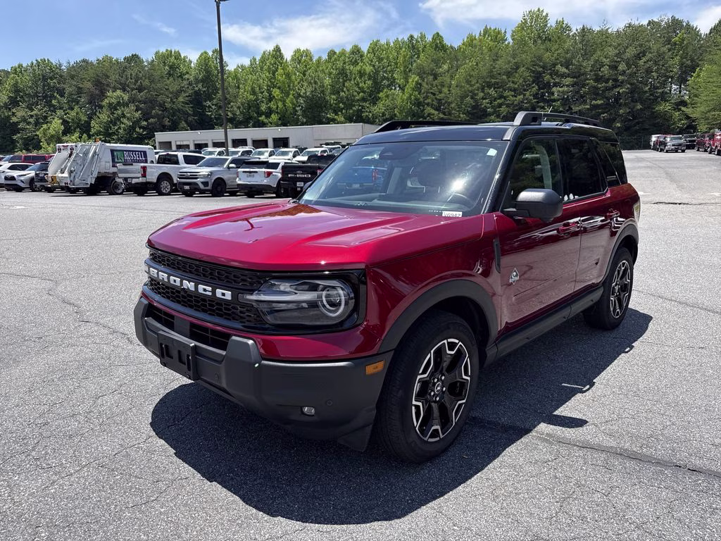 2025 Ruby Red Metallic Ford Bronco Sport Outer Banks 4X4 SUV