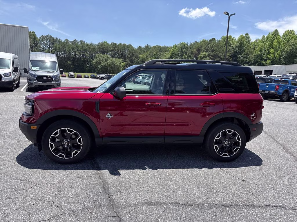 2025 Ruby Red Metallic Ford Bronco Sport Outer Banks 4X4 SUV