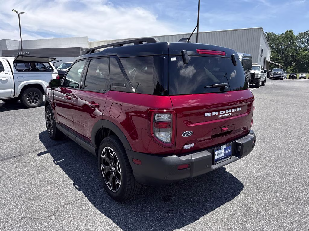 2025 Ruby Red Metallic Ford Bronco Sport Outer Banks 4X4 SUV