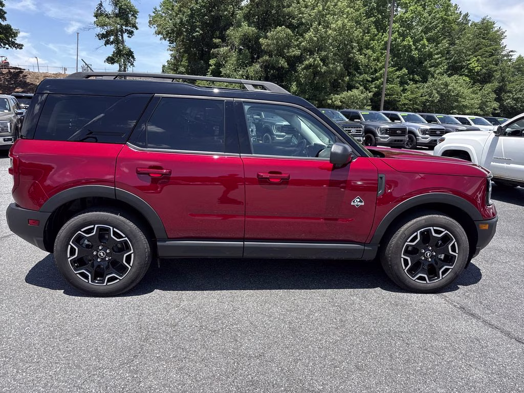2025 Ruby Red Metallic Ford Bronco Sport Outer Banks 4X4 SUV