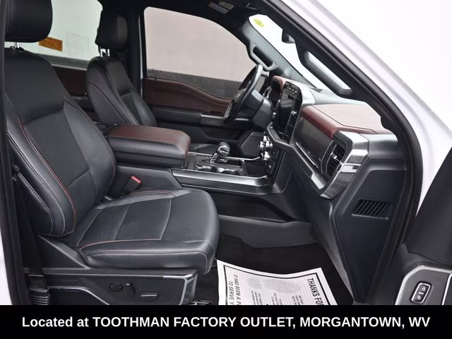 2023 White Ford F-150 Lariat 4X4 Truck