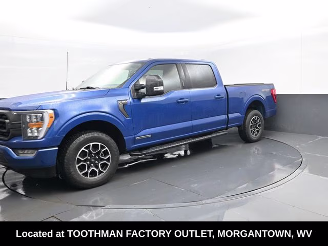 2022 Blue Metallic Ford F-150 XLT 4X4 Truck