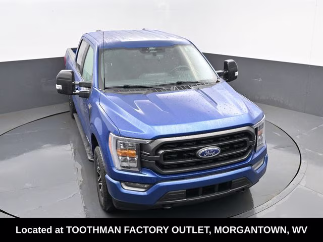 2022 Blue Metallic Ford F-150 XLT 4X4 Truck