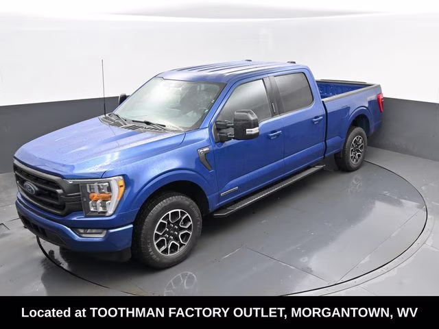 2022 Blue Metallic Ford F-150 XLT 4X4 Truck