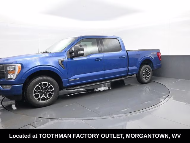 2022 Blue Metallic Ford F-150 XLT 4X4 Truck