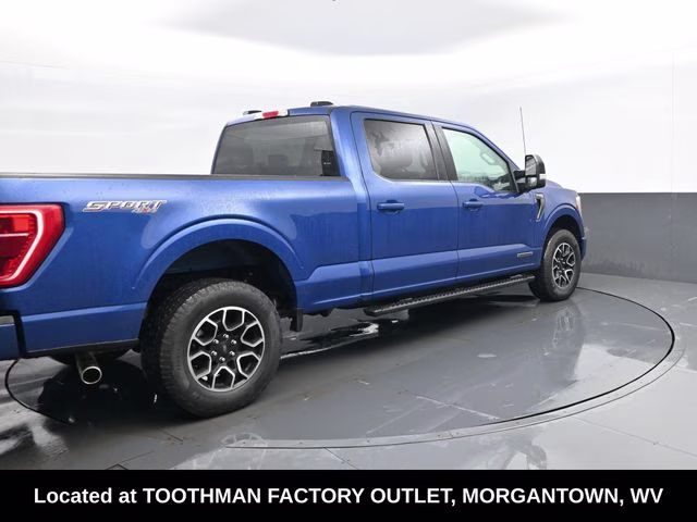 2022 Blue Metallic Ford F-150 XLT 4X4 Truck