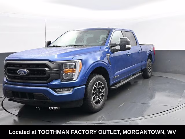 2022 Blue Metallic Ford F-150 XLT 4X4 Truck