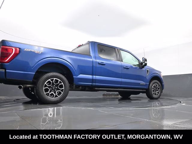 2022 Blue Metallic Ford F-150 XLT 4X4 Truck
