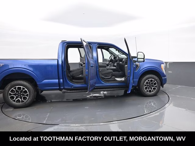 2022 Blue Metallic Ford F-150 XLT 4X4 Truck