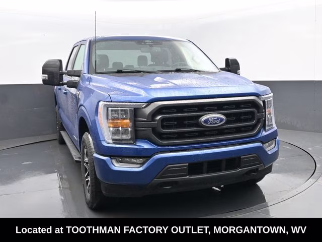 2022 Blue Metallic Ford F-150 XLT 4X4 Truck