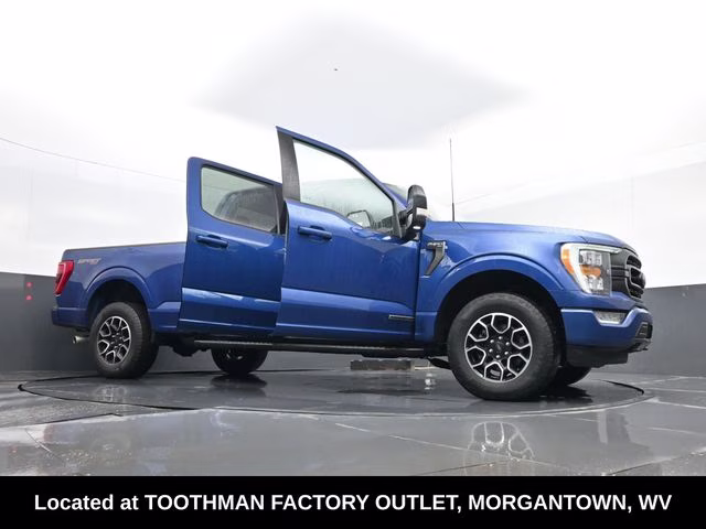 2022 Blue Metallic Ford F-150 XLT 4X4 Truck