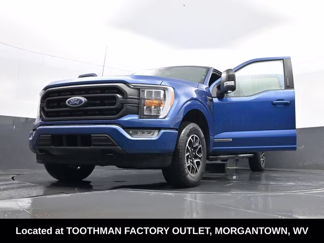 2022 Blue Metallic Ford F-150 XLT 4X4 Truck