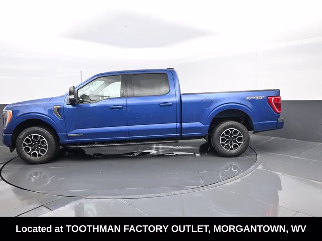 2022 Blue Metallic Ford F-150 XLT 4X4 Truck
