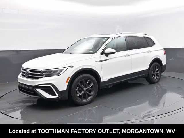 2022 White Volkswagen Tiguan 2.0T SE AWD SUV