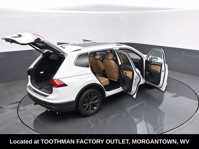 2022 White Volkswagen Tiguan 2.0T SE AWD SUV