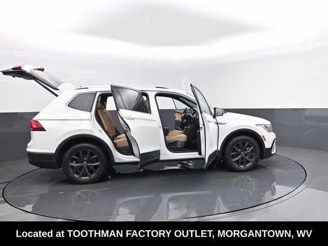 2022 White Volkswagen Tiguan 2.0T SE AWD SUV
