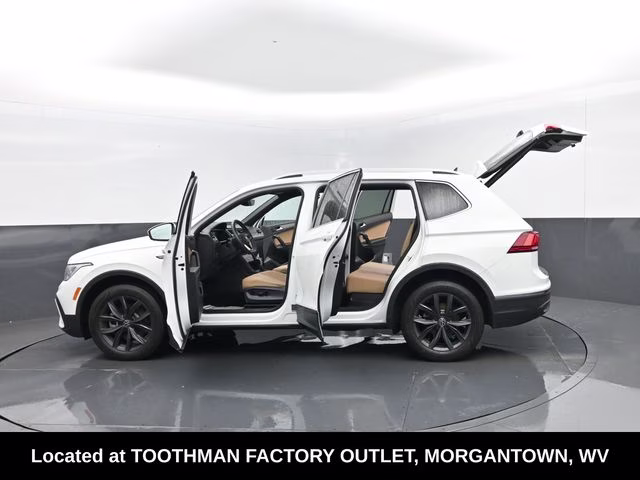 2022 White Volkswagen Tiguan 2.0T SE AWD SUV