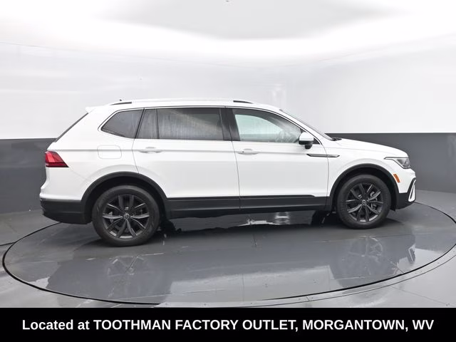 2022 White Volkswagen Tiguan 2.0T SE AWD SUV