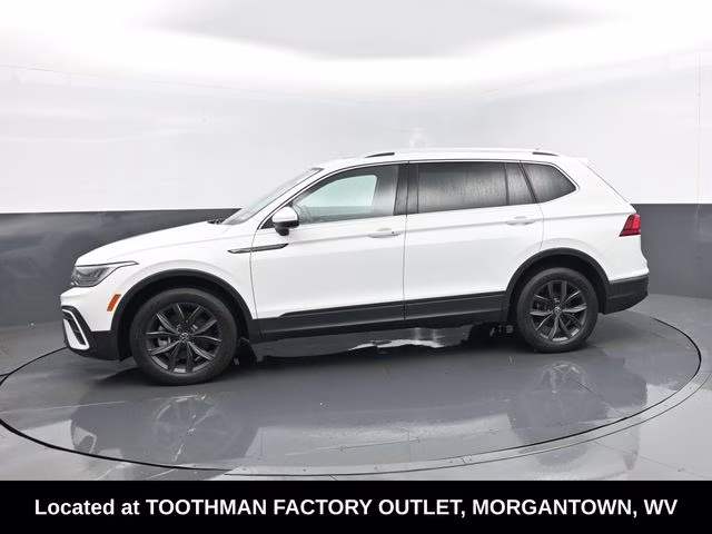 2022 White Volkswagen Tiguan 2.0T SE AWD SUV