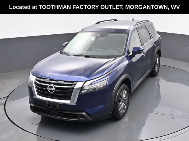 2025 Deep Ocean Blue Pearl Nissan Pathfinder SV 4X4 SUV