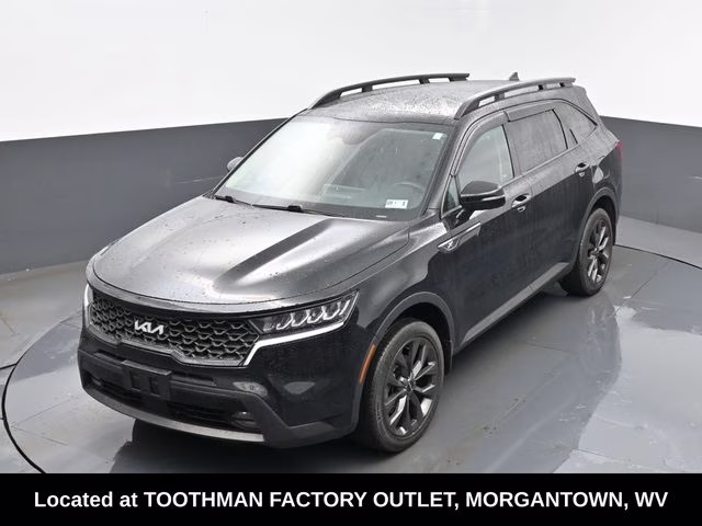 2023 Ebony Black Kia Sorento X-Line EX AWD SUV