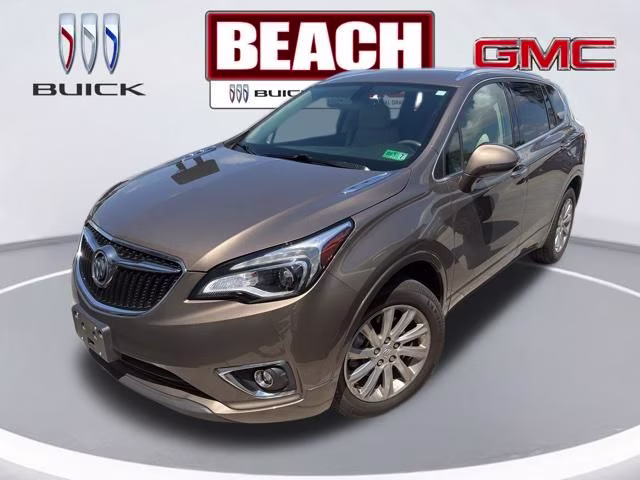 2019 Bronze Alloy Metallic Buick Envision Essence AWD SUV