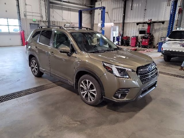 2023 Autumn Green Metallic Subaru Forester Limited AWD SUV