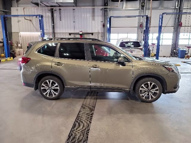 2023 Autumn Green Metallic Subaru Forester Limited AWD SUV